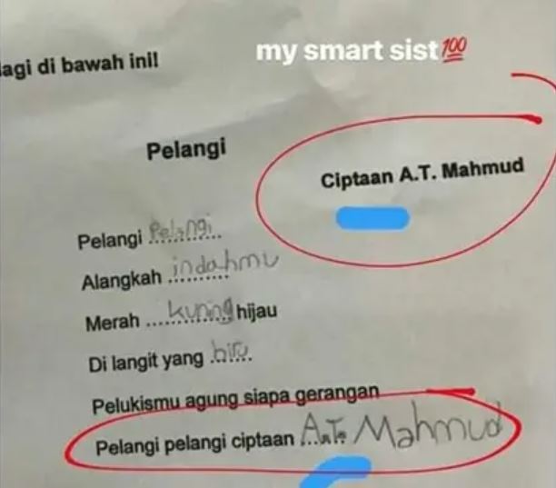 11 Jawaban Ngaco Bocah Kecil di Lembar Ujian. Ini Kira-Kira Dulu Emaknya Ngidam Apa sih? :D