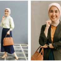 5 Trik Tampil Elegan dengan Hijab Segi Empat dan Baju Formal Ala Prita Ghozie, Konsultan Keuangan Favorit Warganet!