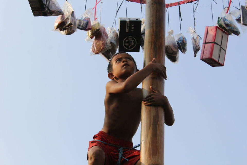 Lomba panjat pinang