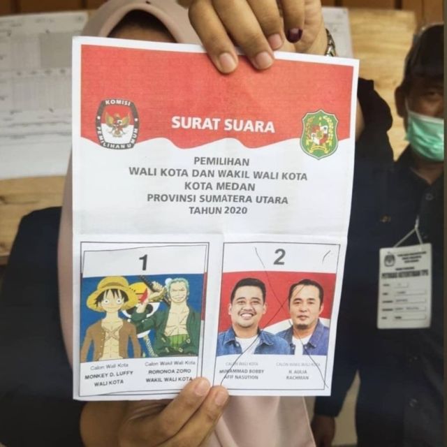 11 Potret Kertas Suara ini Bukti Bahwa Publik Udah Jengah dengan Pilkada di Tengah Pandemi. Hash~