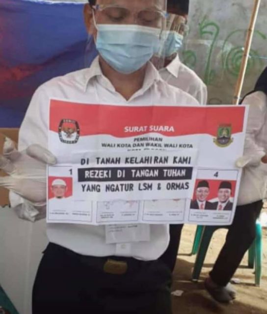 11 Potret Kertas Suara ini Bukti Bahwa Publik Udah Jengah dengan Pilkada di Tengah Pandemi. Hash~