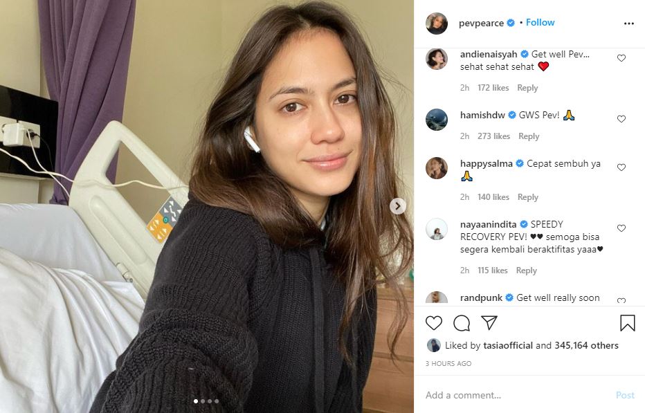 Pevita Pearce Kabarkan Kena Corona, Ingatkan Semua Orang untuk Jaga Diri Meski Merasa Baik-Baik Saja