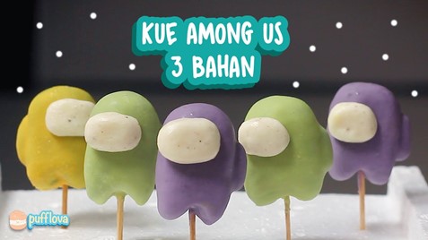 Cara Mudah Membuat Kue Among Us yang Sedang Viral Hanya Dengan 3 Bahan!