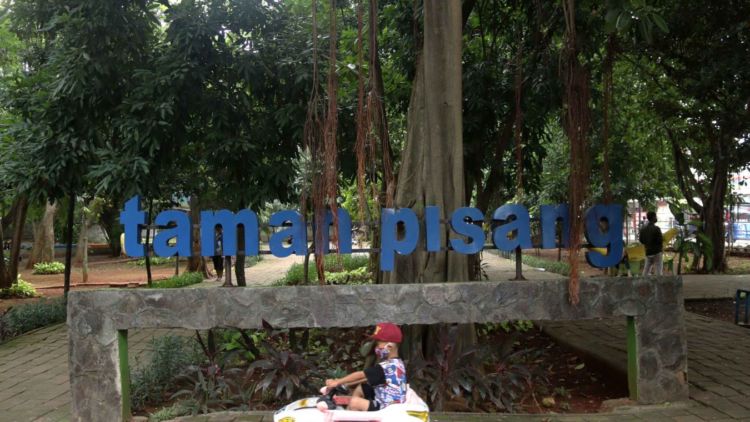 Taman Pisang Tetap Ramai Pengunjung di Kala Pandemi Melanda