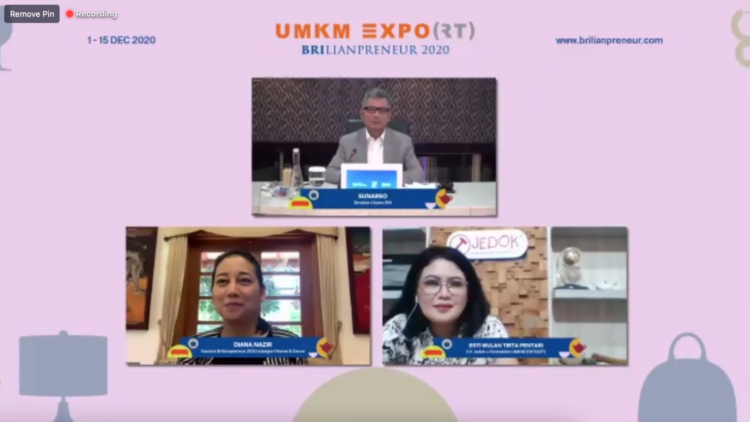 BRI Kembali Gelar ‘UMKM Expo(rt) Brilianpreneur 2020 ‘ untuk Dorong UMKM Bangkit Menembus Pasar Global