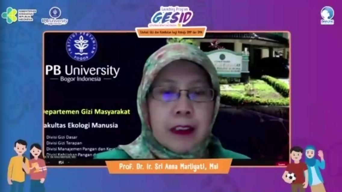 Danone Bersama Departemen Gizi FEMA IPB Luncurkan Program 'Gesid' untuk Remaja SMP dan SMA Indonesia