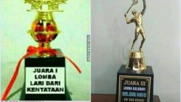 11 Piala Kocak dari Lomba yang Sebenarnya Nggak Penting-Penting Amat. Juara Nggak Bikin Bangga