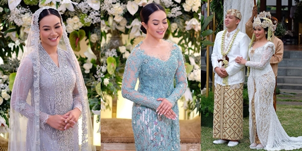 10 Detail Akad Nikah Yura Yunita-Donne Maulana, Adem dalam Nuansa Rustic Hijau dan Putih