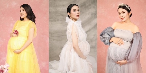 10 Flawless Maternity Photo ala Momo Geisha. Ugh, Sukses Bikin Pangling Karena Makin Glowing!