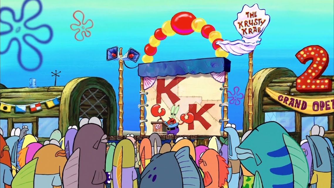 Alasan Krusty Krab Jadi Restoran Paling Bikin Pusing. Setuju?