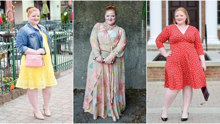 Liz, Fashion Blogger Bertubuh Curvy yang Percaya Diri dengan Aneka Dress Berwarna. Layak Ditiru!