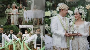 10 Detail Akad Nikah Yura Yunita-Donne Maulana, Adem dalam Nuansa Rustic Hijau dan Putih