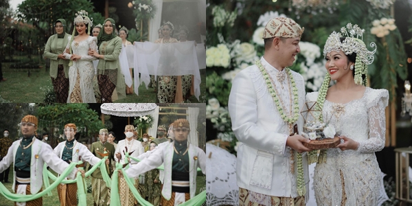 10 Detail Akad Nikah Yura Yunita-Donne Maulana, Adem dalam Nuansa Rustic Hijau dan Putih