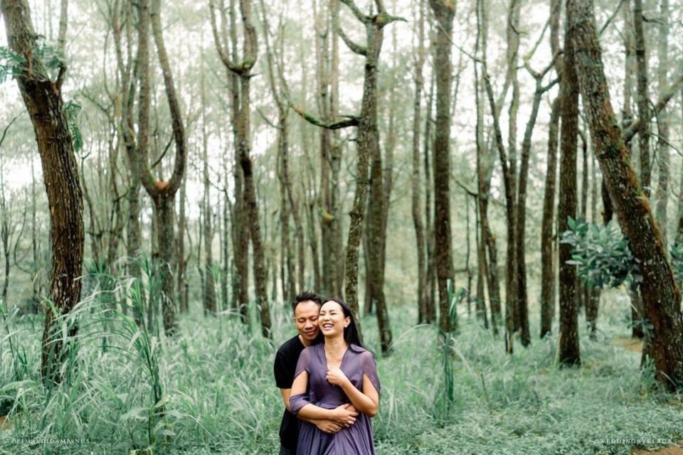 10 Potret Pre-wedding Vicky Prasetyo-Kalina Ocktaranny. Mesra di Hutan sampai Jadi Gladiator Cinta