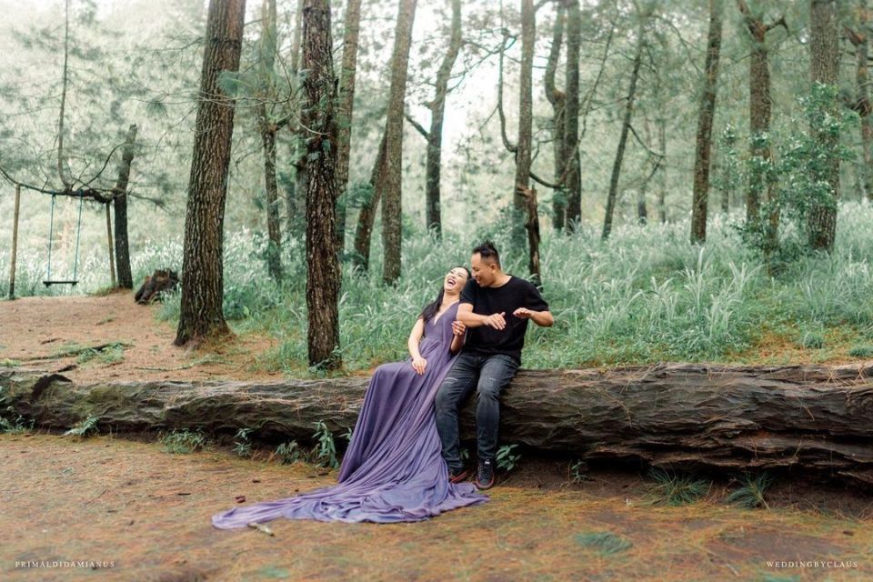 10 Potret Pre-wedding Vicky Prasetyo-Kalina Ocktaranny. Mesra di Hutan sampai Jadi Gladiator Cinta