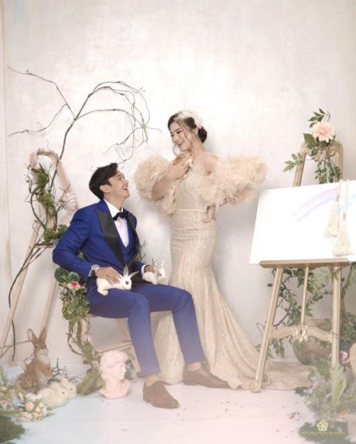 11 Potret Pre-wedding Caesar Hito-Felicya Angelista, Hasil Paripurna bak di Negeri Dongeng