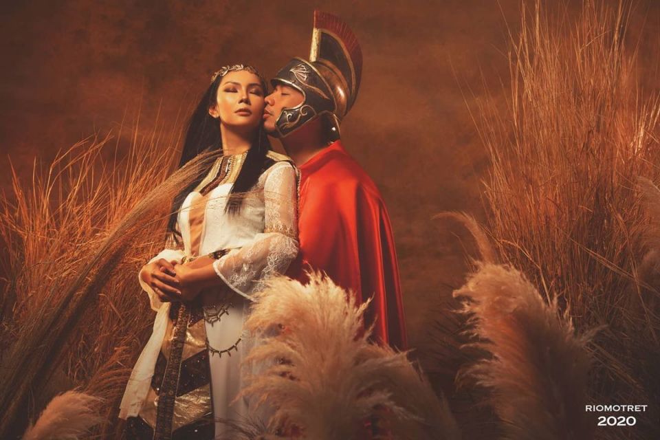 10 Potret Pre-wedding Vicky Prasetyo-Kalina Ocktaranny. Mesra di Hutan sampai Jadi Gladiator Cinta