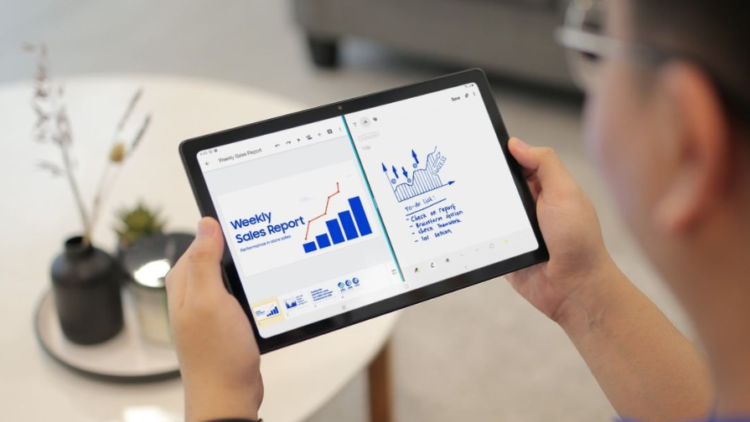 Alternatif Pengganti Laptop, Meeting dan Belajar Online Makin Asyik dengan Galaxy Tab A7