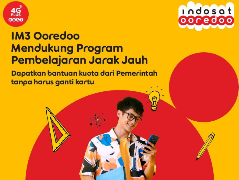 Belajar dari Rumah Tanpa Khawatir dengan Bantuan Kuota Data Internet IM3 Ooredoo