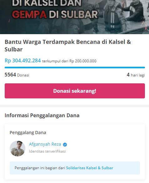 Peduli Korban Bencana Alam, 9 Seleb Gagas Penggalangan Donasi. Terkumpul hingga Miliaran Rupiah!