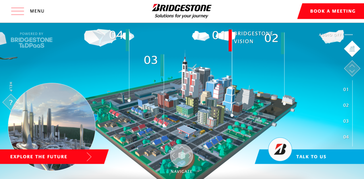 Bridgestone Pamerkan Kota Virtual Masa Depan pada Ajang Consumer Electronic Show 2021