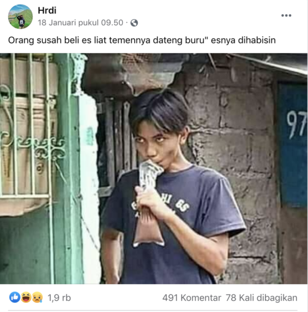 Menyelami Isi Grup Facebook Komunitas Orang Susah. Barangkali Kita Semua Satu Penderitaan, Guys!