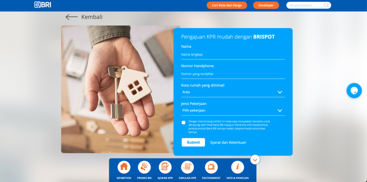 BRI Persembahkan 'KPR BRI Virtual Expo 2021' untuk Milenial yang Ingin Mulai Punya Rumah