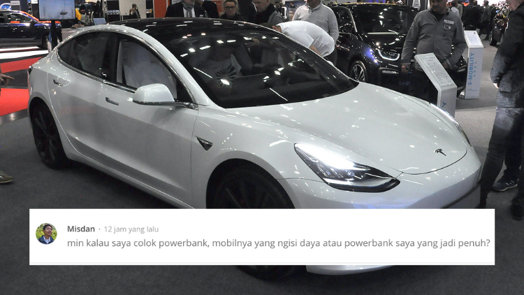 Viral Mobil Tesla Dijual Lewat Marketplace, Begini Respons Warganet Indonesia. Kocak Bener!