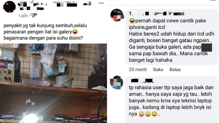 Pengin Servis HP dan Laptop? Hati-Hati, Takutnya Dapat Teknisi Jahil Kayak Begini!