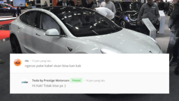 Viral Mobil Tesla Dijual Lewat Marketplace, Begini Respons Warganet Indonesia. Kocak Bener!