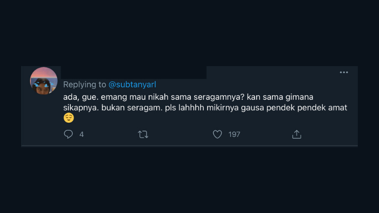 Ternyata Nggak Semua Perempuan Suka Cowok Berseragam. Setidaknya Begini Alasan Warganet~