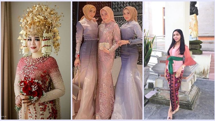 9 Potret Kebaya Ombre yang Tetap Elegan Saat Dipakai. Kekinian, tapi Santun!