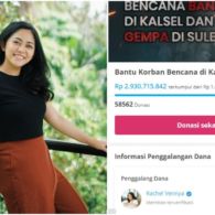 Peduli Korban Bencana Alam, 9 Seleb Gagas Penggalangan Donasi. Terkumpul hingga Miliaran Rupiah!