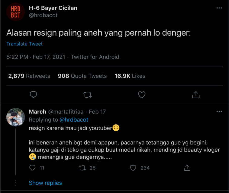 11 Alasan Orang buat Resign Kerja yang Sungguh Nggak Biasa. Ada-Ada Aja, ya! :D