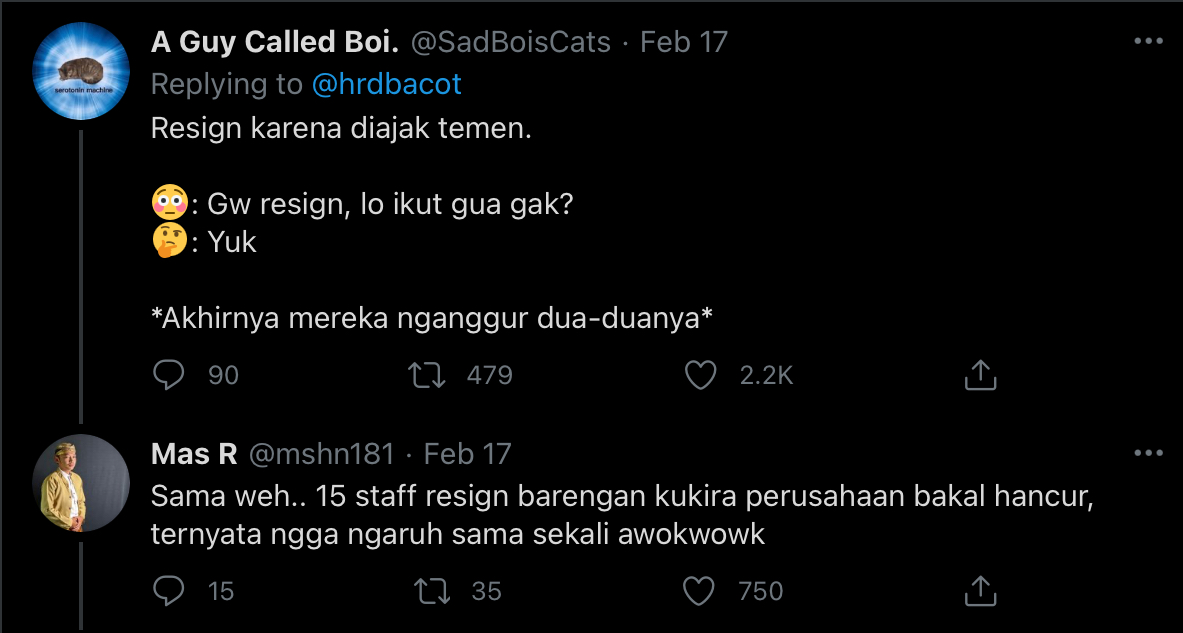 11 Alasan Orang buat Resign Kerja yang Sungguh Nggak Biasa. Ada-Ada Aja, ya! :D