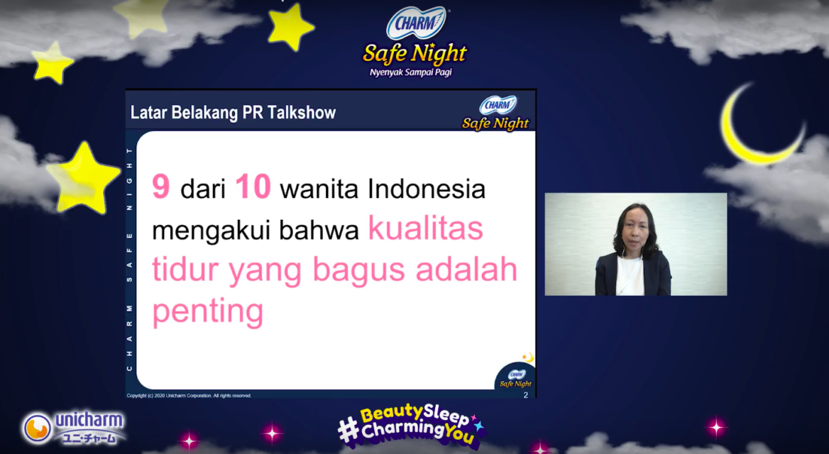 Charm Ajak Perempuan Indonesia Dapatkan Tidur Berkualitas Demi Kulit Wajah yang Cerah 