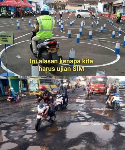 Hal Absurd yang Pasti Dirasakan Ketika Menempuh Ujian SIM. Deg-degan Banget!