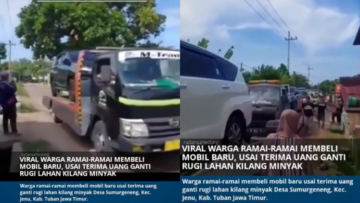 Viral Warga Kampung di Tuban Mendadak Jadi Jutawan dan Beli Mobil Beramai-ramai. Begini Faktanya~