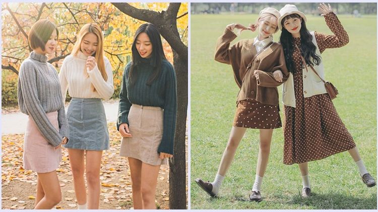 Gemasnya 8 Gaya OOTD Ala Korean Besties. Niatnya Iseng, Malah Jadi Sebagus Ini!