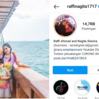 10 Artis Indonesia dengan Followers IG Terbanyak Tahun 2021. Raffi Ahmad Geser Ayu Ting Ting