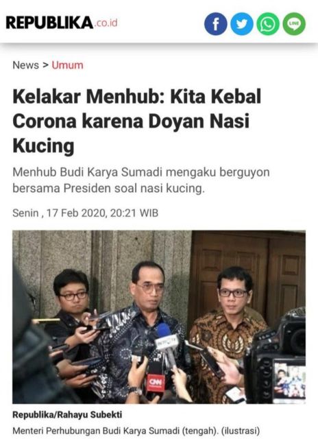 Setahun Perayaan Corona di Indonesia; Pemerintah Dulu Pernah Bercanda Begini lo. Ada yang Ingat?