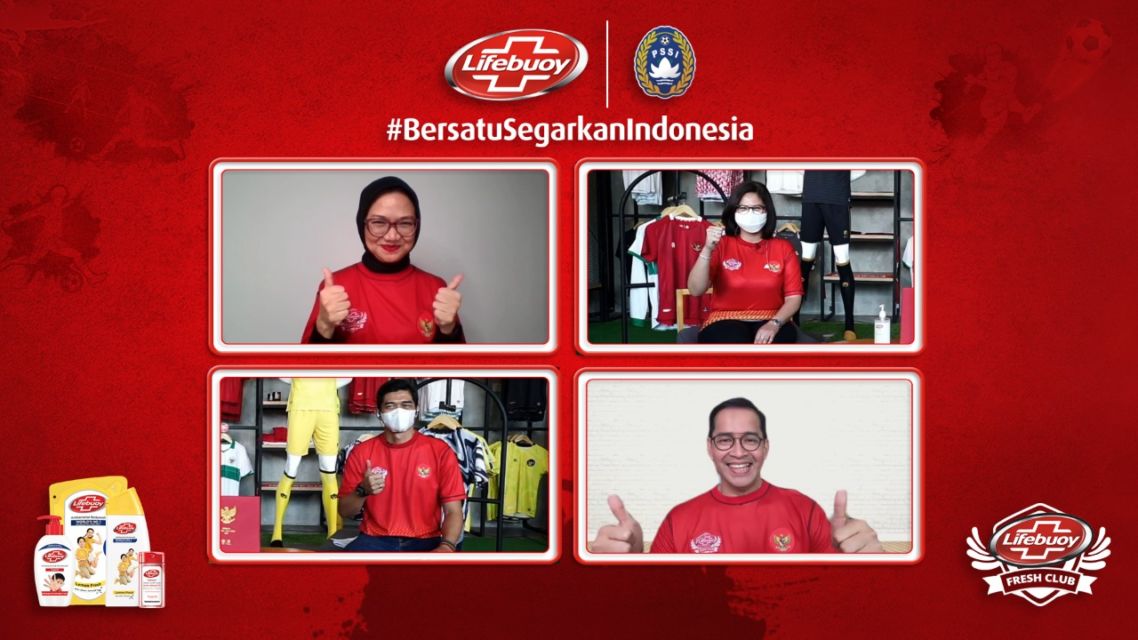 Lifebouy dan PSSI Jalin Kerja Sama Ditandai dengan Gerakan #BersatuSegarkanIndonesia