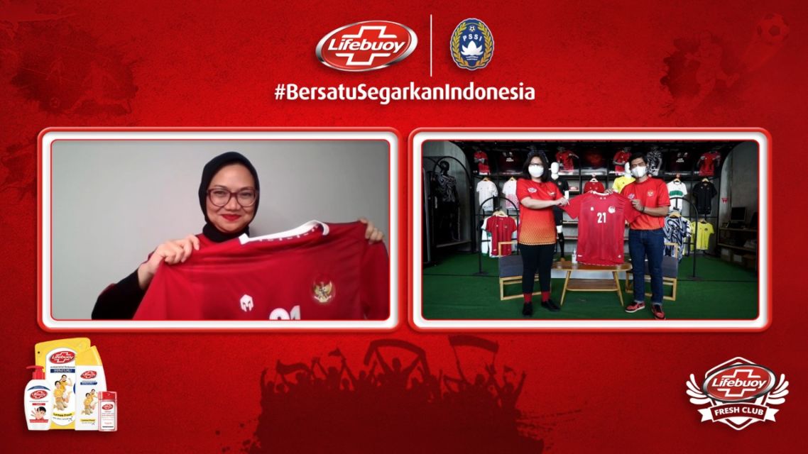 Lifebouy dan PSSI Jalin Kerja Sama Ditandai dengan Gerakan #BersatuSegarkanIndonesia