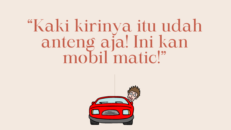 Teriakan yang Familier Saat Belajar Nyetir Bareng Bapak. Cobaan Tersendiri!