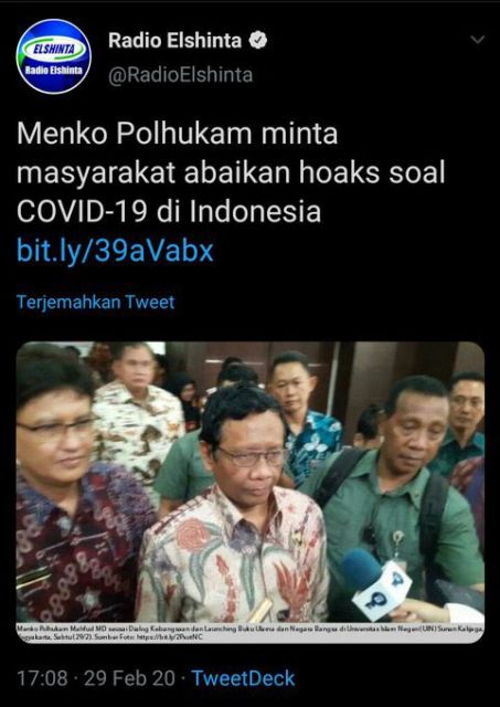 Setahun Perayaan Corona di Indonesia; Pemerintah Dulu Pernah Bercanda Begini lo. Ada yang Ingat?