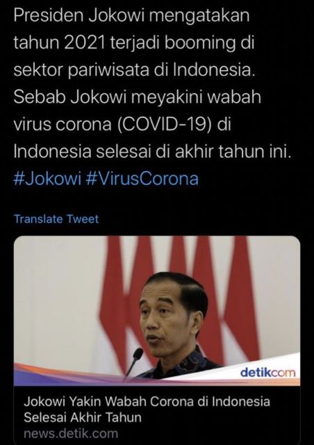 Setahun Perayaan Corona di Indonesia; Pemerintah Dulu Pernah Bercanda Begini lo. Ada yang Ingat?