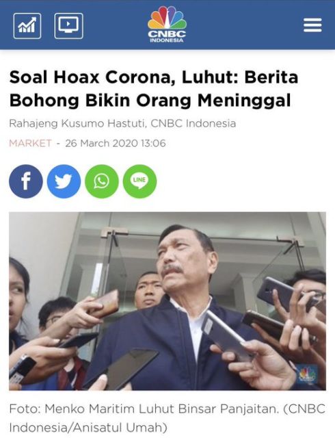 Setahun Perayaan Corona di Indonesia; Pemerintah Dulu Pernah Bercanda Begini lo. Ada yang Ingat?