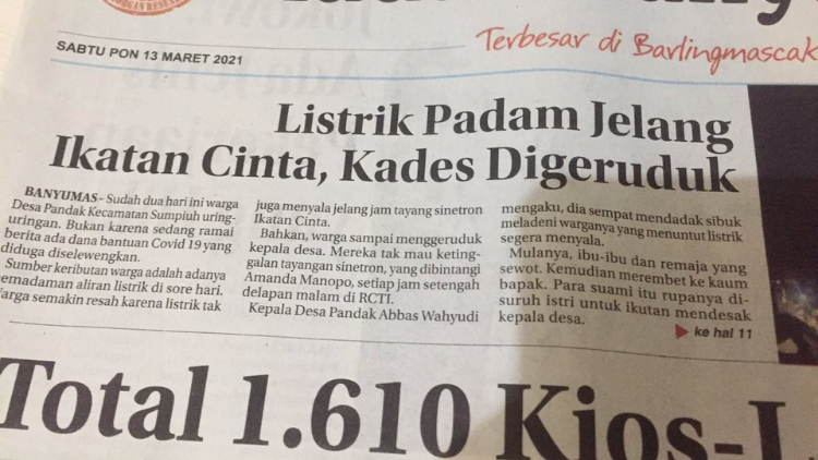 Viral Kades Digeruduk Ibu-Ibu Lantaran Listrik Padam Menjelang Ikatan Cinta, Begini Faktanya~