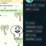 11 Deretan Chat Kocak Kurir Paket dan Penerimanya ini Bakal Bikin Kamu Senyum-Senyum Sendiri~ :D