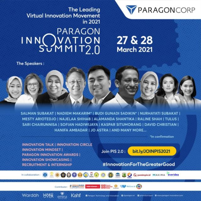 Paragon Kembali Hadirkan 'Paragon Innovation Summit 2.0' untuk Para Inovator Muda Indonesia